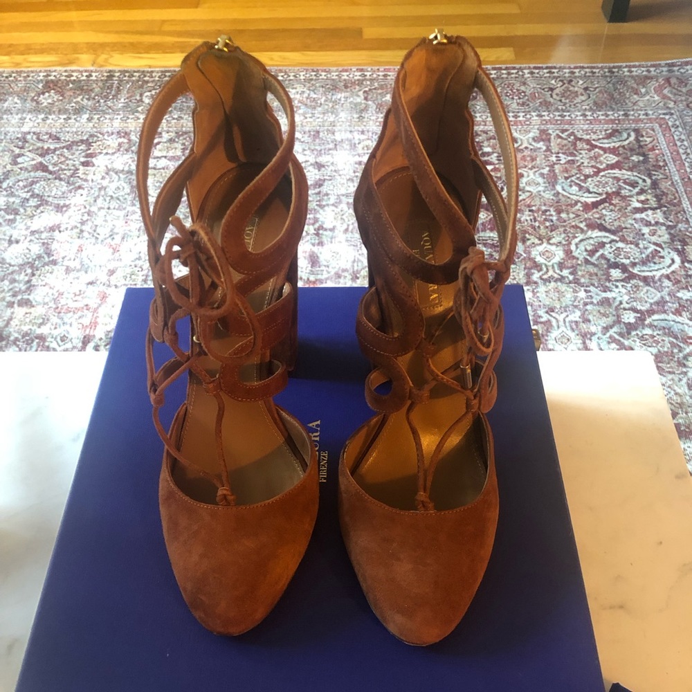 Aquazzura Holli Cage Pump